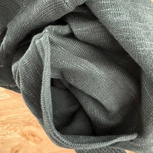 J. Jill Textured Sweater Blazer Jacket Womens 2X Green Cotton Acrylic CJ-1837 - Picture 7 of 10